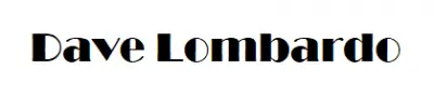 logo Dave Lombardo